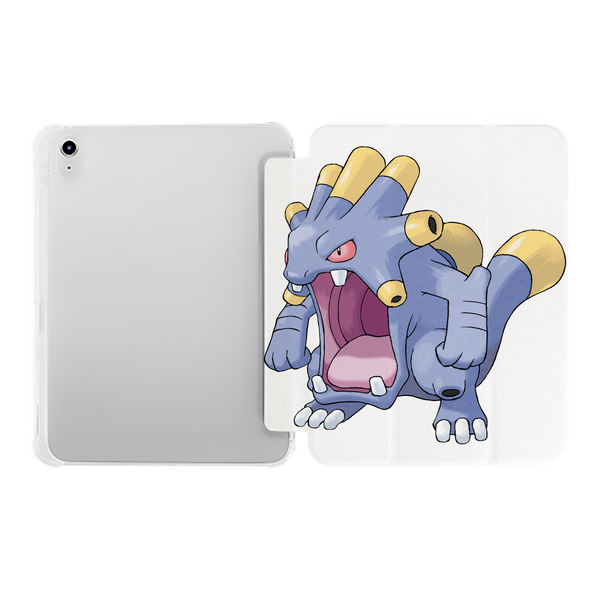 （画像用） ポケットモンスター Pokémon IPad ケース ペン収納付き 三つ折りスタンド PUレザー×シリコン 対応機種9.5/10.5/10.9インチ